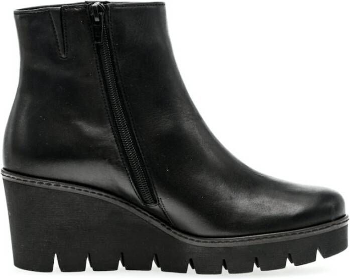 Gabor 780.1 Enkellaarsjes Enkelboots met rits Dames Zwart - Foto 2