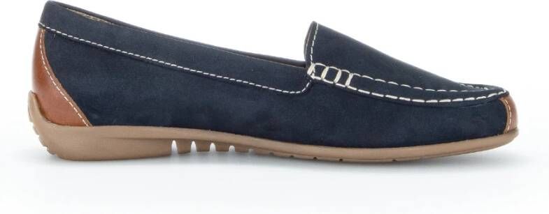 Gabor Damesloafer met optimaal comfort Blue Dames