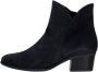 Gabor 680.2 Enkellaarsjes Enkelboots met rits Dames Blauw - Thumbnail 2