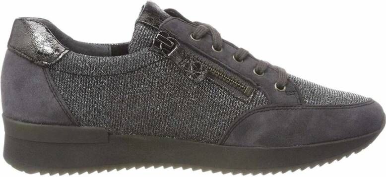 Gabor Donkergrijze Dames Sneakers