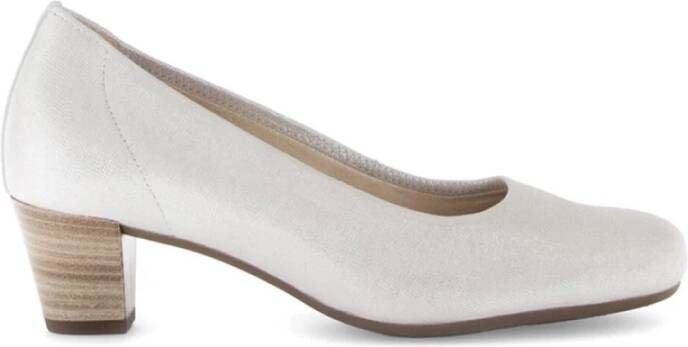 Gabor Elegant Prague Pumps White Dames