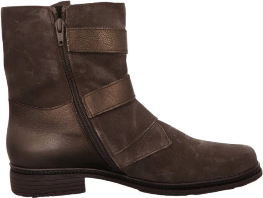 Gabor Beige Enkellaars Beige Dames