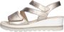 GABOR Sandalen Dames 640.1 Maat: 40 5 Materiaal: Leer Kleur: Goud - Thumbnail 2