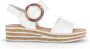 Gabor Witte Sandaal 550.2 Comfort Stijl White Dames - Thumbnail 45