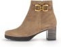 Gabor Elegante suède enkellaars met Hovercraft Air Chamber zool Beige Dames - Thumbnail 2