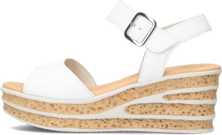 Gabor Elegante witte sandalen