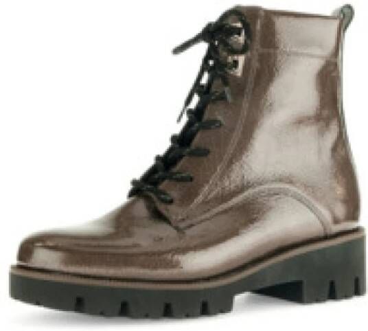 Gabor Veterboot 52.055.81 Cacao Brons Lak Wijdte H - Foto 2