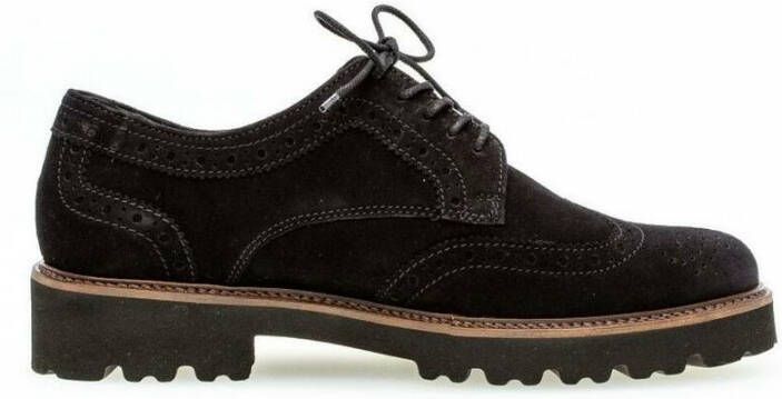 Gabor Veterschoenen met subtiele lyrische perforatie vrijetijdsschoen lage schoen veterschoen - Foto 3