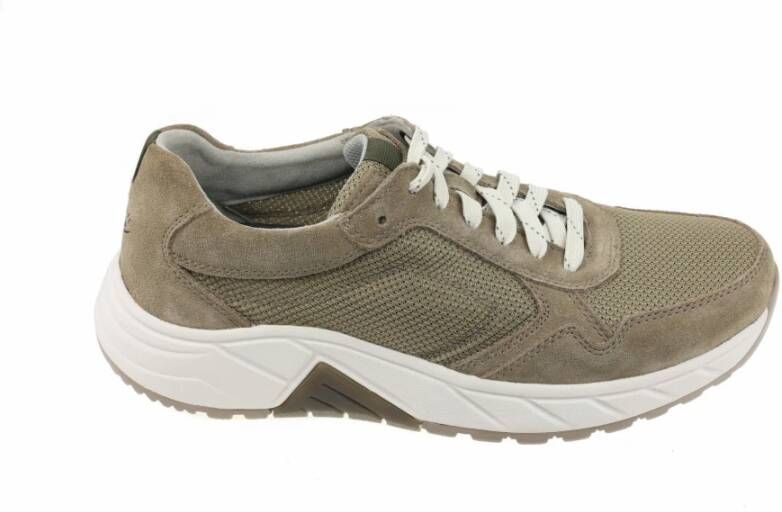Gabor Flexibele wandelsneakers met Rollingsoft-technologie Brown Heren