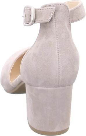 Gabor Taupe Suède Hoge Hak Enkellaarzen Beige Dames - Foto 4