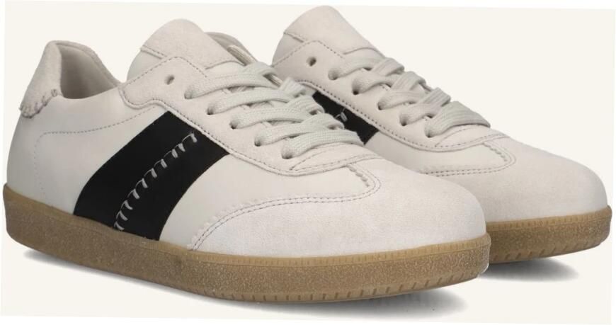 Gabor 301 Sneakers Dames Leren Sneaker Wit - Foto 3