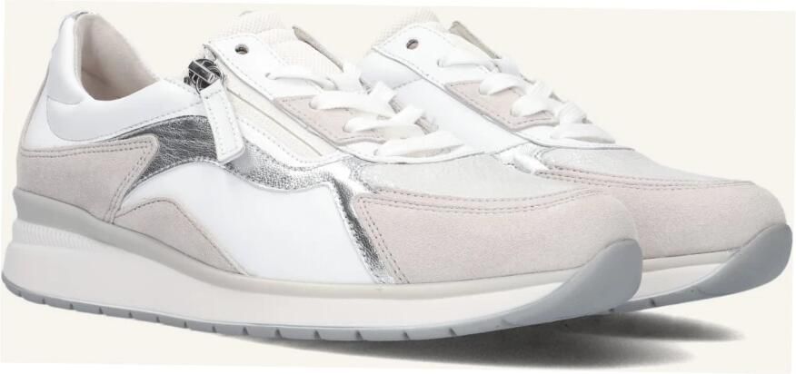 Gabor 305 Sneakers Dames Leren Sneaker Wit - Foto 5