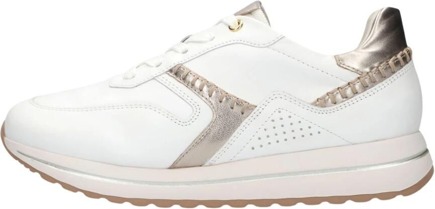 Gabor 336 Sneakers Dames Leren Sneaker Wit - Foto 6