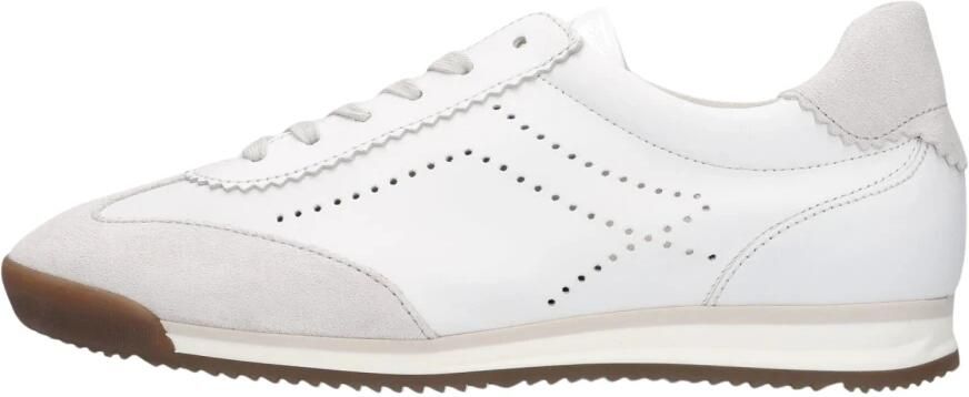 Gabor 432.2 Sneakers Dames Leren Sneaker Wit - Foto 2