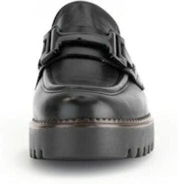GABOR Loafers Dames 452 Maat: 38 5 Materiaal: Leer Kleur: Zwart - Foto 6