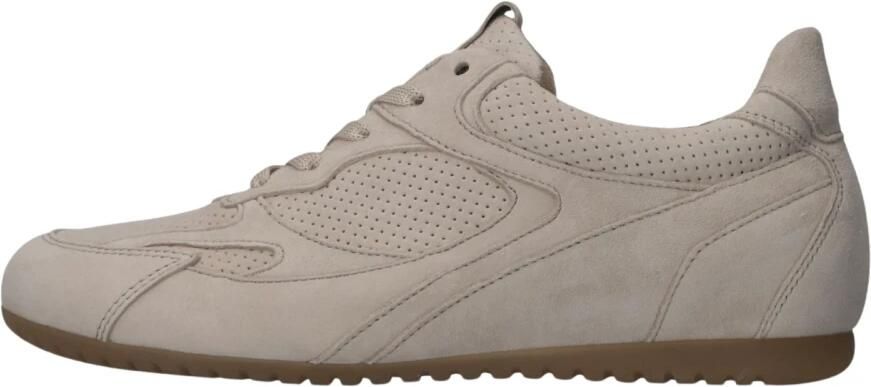 Gabor art 86.565 32 sneaker zand suede veter dames - Foto 4