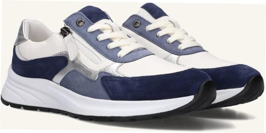 Gabor 598 Sneakers Dames Leren Sneaker Blauw - Foto 5