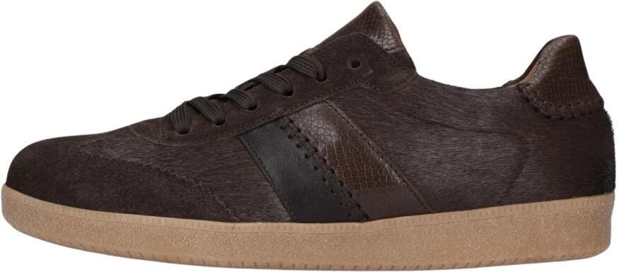Gabor Dames Lage sneakers 6011 Bruin Suède - Foto 3