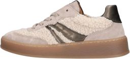 Gabor 6018.01.004 Sneakers Beige Suede en Textiel Dames Beige