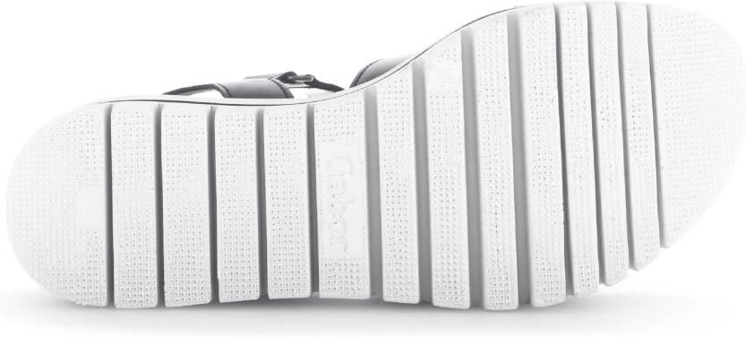 Gabor Zwarte Damessandaal Licht Comfortabel Black Dames