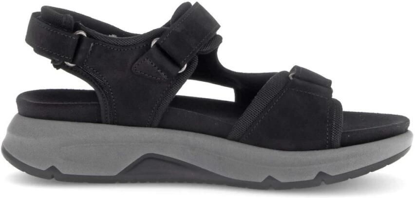 Gabor Rollingsoft wandelsandaal 66.889.47 Zwart