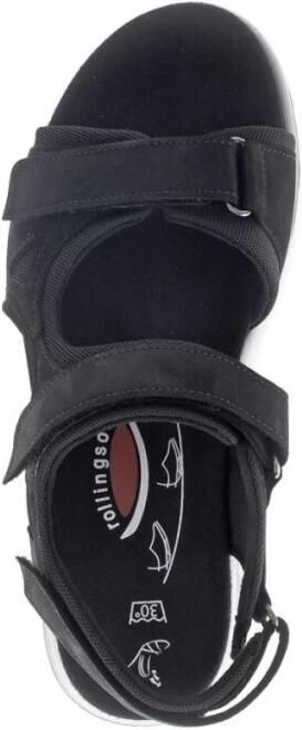 Gabor Rollingsoft wandelsandaal 66.889.47 Zwart - Foto 4
