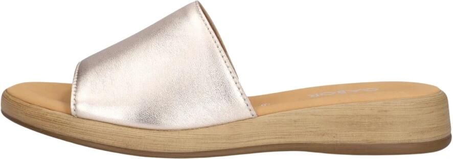 Gabor 730 Slippers Dames Goudkleurig