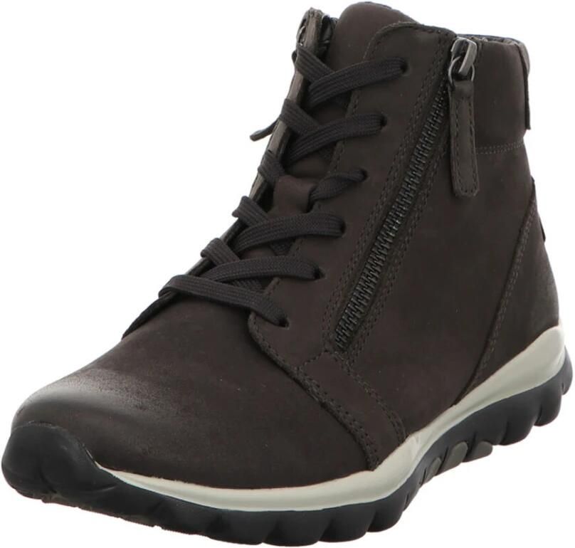 Gabor Rollingsoft Hoge veterschoenen sleehak comfortabele boots met geprofileerde rubberen loopzool - Foto 6