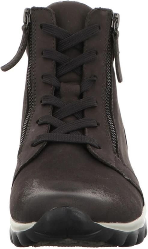 Gabor Rollingsoft Hoge veterschoenen sleehak comfortabele boots met geprofileerde rubberen loopzool - Foto 3