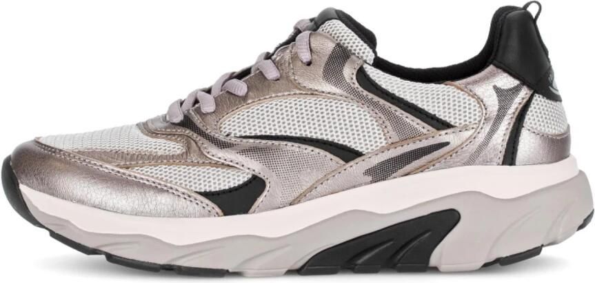 Gabor Rollingsoft Sneakers met sleehak vrijetijdsschoen lage schoen veterschoen met uitneembaar voetbed - Foto 8