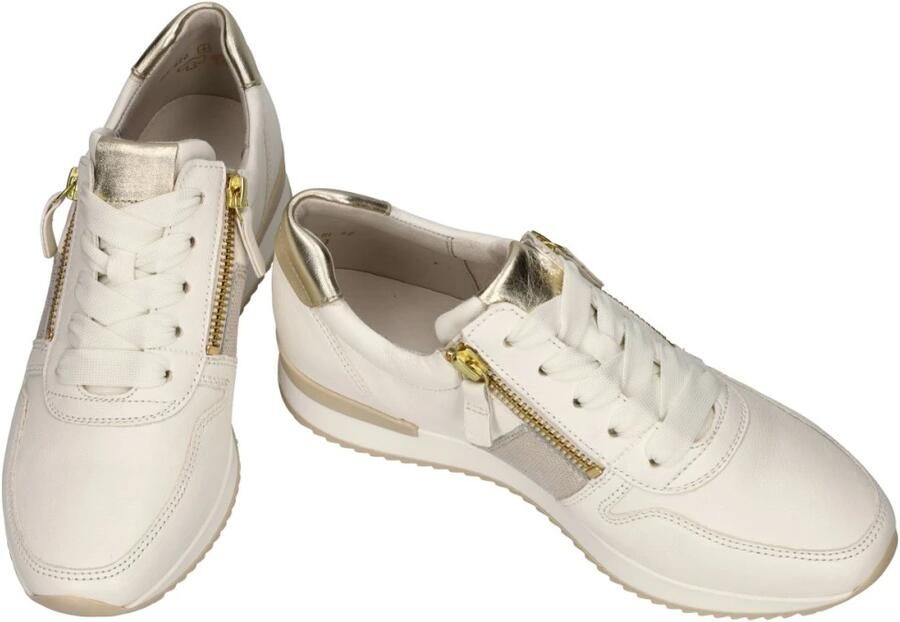 Gabor Rollingsoft Gabor -Rollingsoft- Sneakers- wit Leer art 66.958 52- Dames - Foto 8
