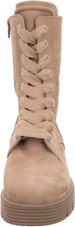 Bruin Tinten 745.4 Veterboots Laarzen Met Veters Dames Taupe - Foto 5