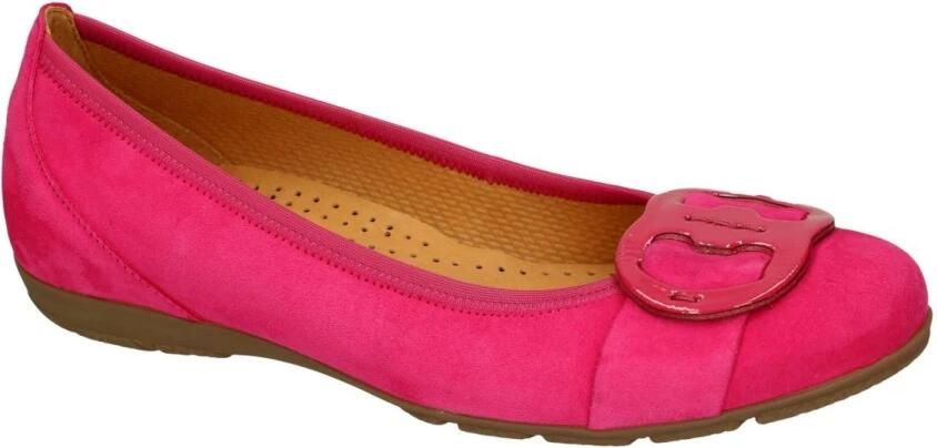 Gabor -Dames fuchsia ballerina's & mocassins