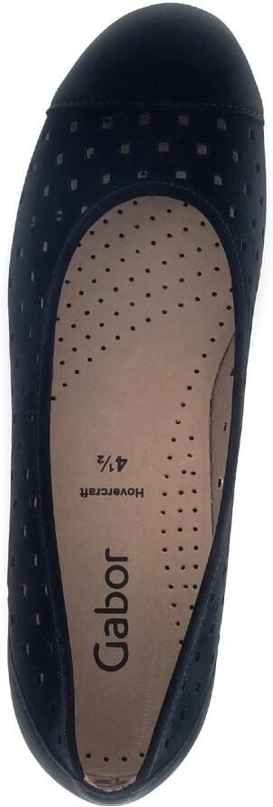 Gabor 64.169.17 dames ballerina zwart - Foto 2