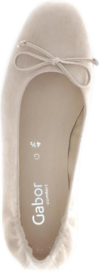 Gabor Beige Ballerina's voor Vrouwen Beige Dames - Foto 2