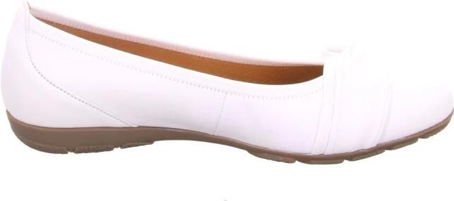 Gabor Witte Leren Ballerina's White Dames - Foto 3