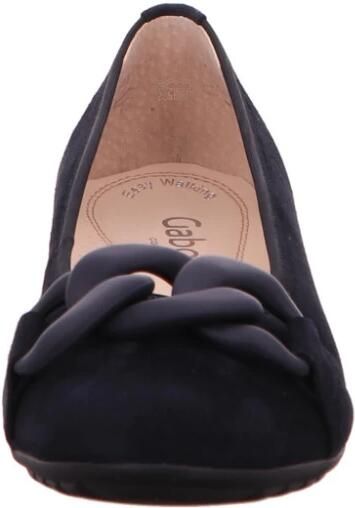 Gabor Klassieke ballerina's van fluweel leer Blue Dames - Foto 2