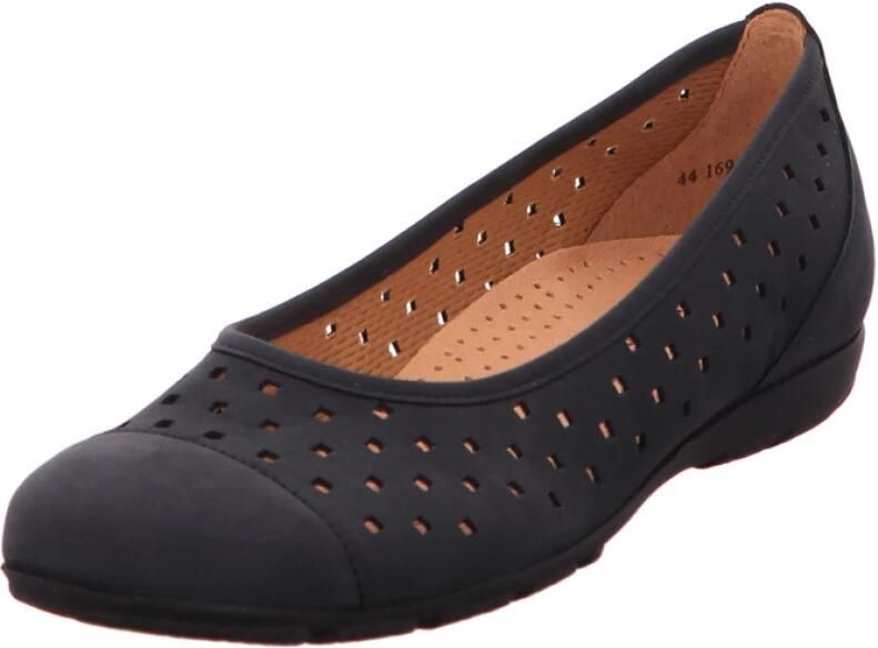 Gabor Marineblauwe Zomer Ballerina Schoenen Blue Dames - Foto 2