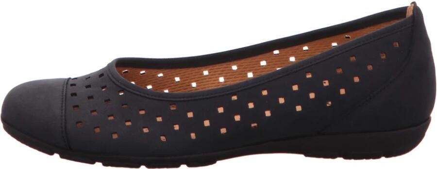 Gabor Marineblauwe Zomer Ballerina Schoenen Blue Dames - Foto 3