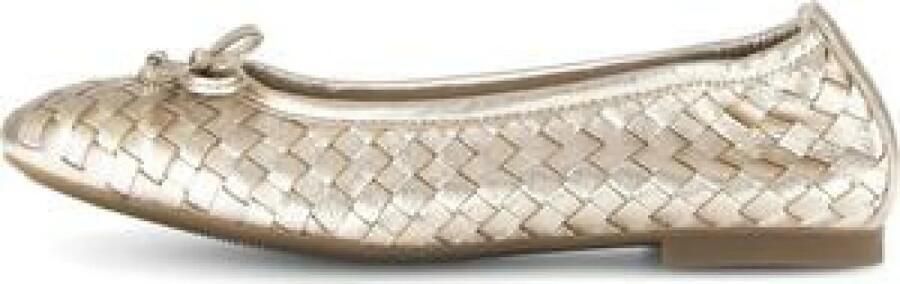Gabor 84.145.62 metallic gold elegante dames ballerina