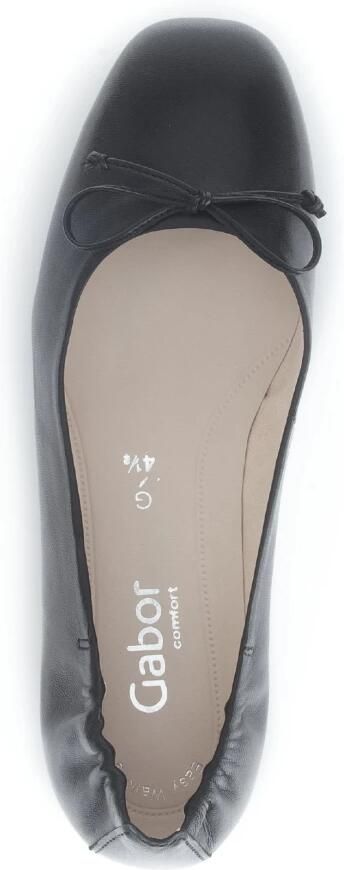 Gabor 62.611.57 dames ballerina zwart - Foto 2
