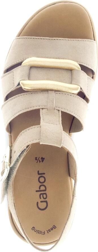 Gabor Beige Damessandaal Zomercollectie