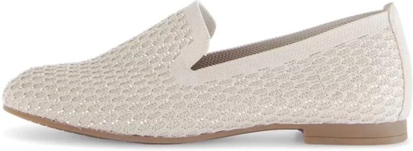 Gabor Instappers blokhak loafer comfortabele schoen met fonkelende strass-steentjes