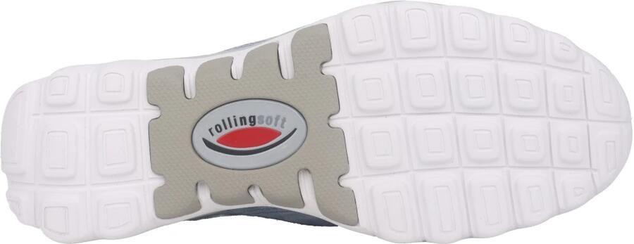 Gabor rollingsoft sensitive 66.966.26 dames rollende wandelsneaker blauw - Foto 4