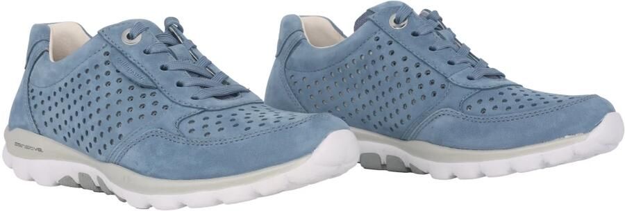 Gabor rollingsoft sensitive 66.967.26 dames rollende wandelsneaker Blauw - Foto 2