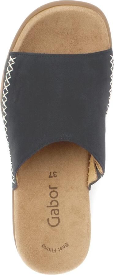 Gabor Blauwe Slippers voor Vrouwen - Foto 2