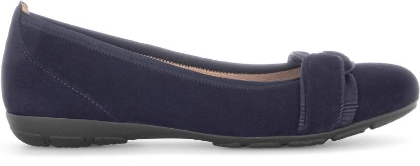 Gabor Ballerina's Platte schoenen slipper met comfortabele elastische afwerking - Foto 3