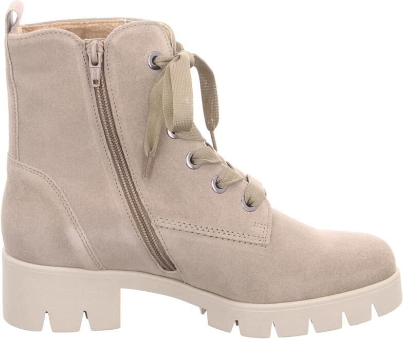Gabor Veterboot 71.711.12 Kiesel Beige Nubuck