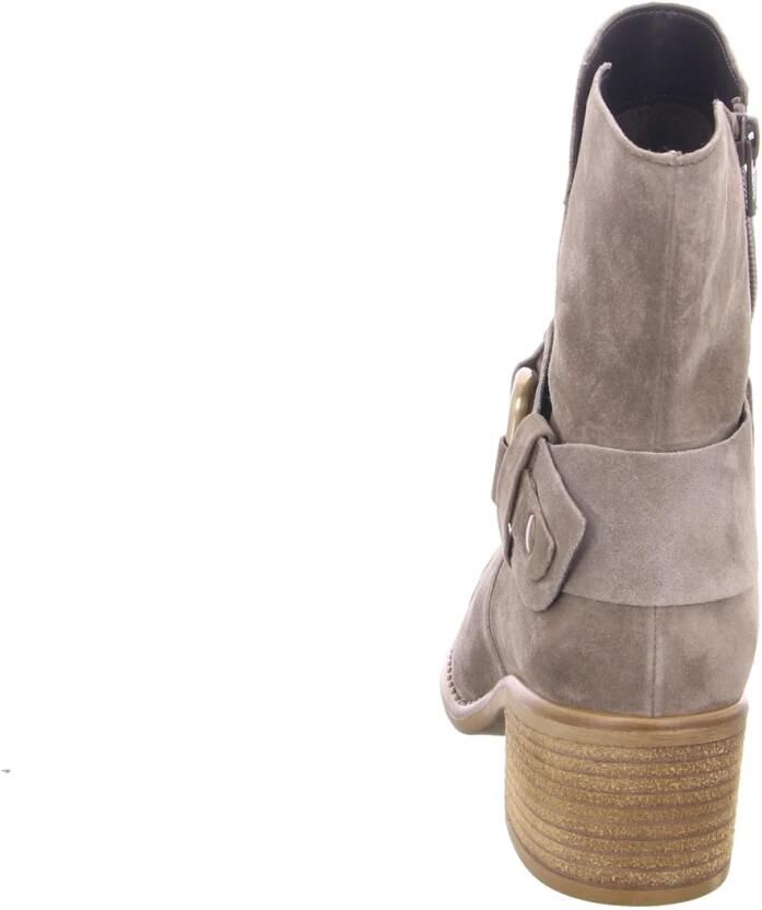 Gabor Enkellaars Blokhak Taupe Suede - Foto 3