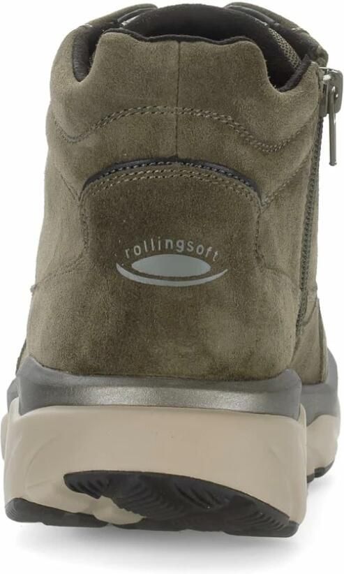 Gabor Rollingsoft Sneakers met sleehak veterschoenen high top sneakers comfortschoen gevoerde schachtrand - Foto 2